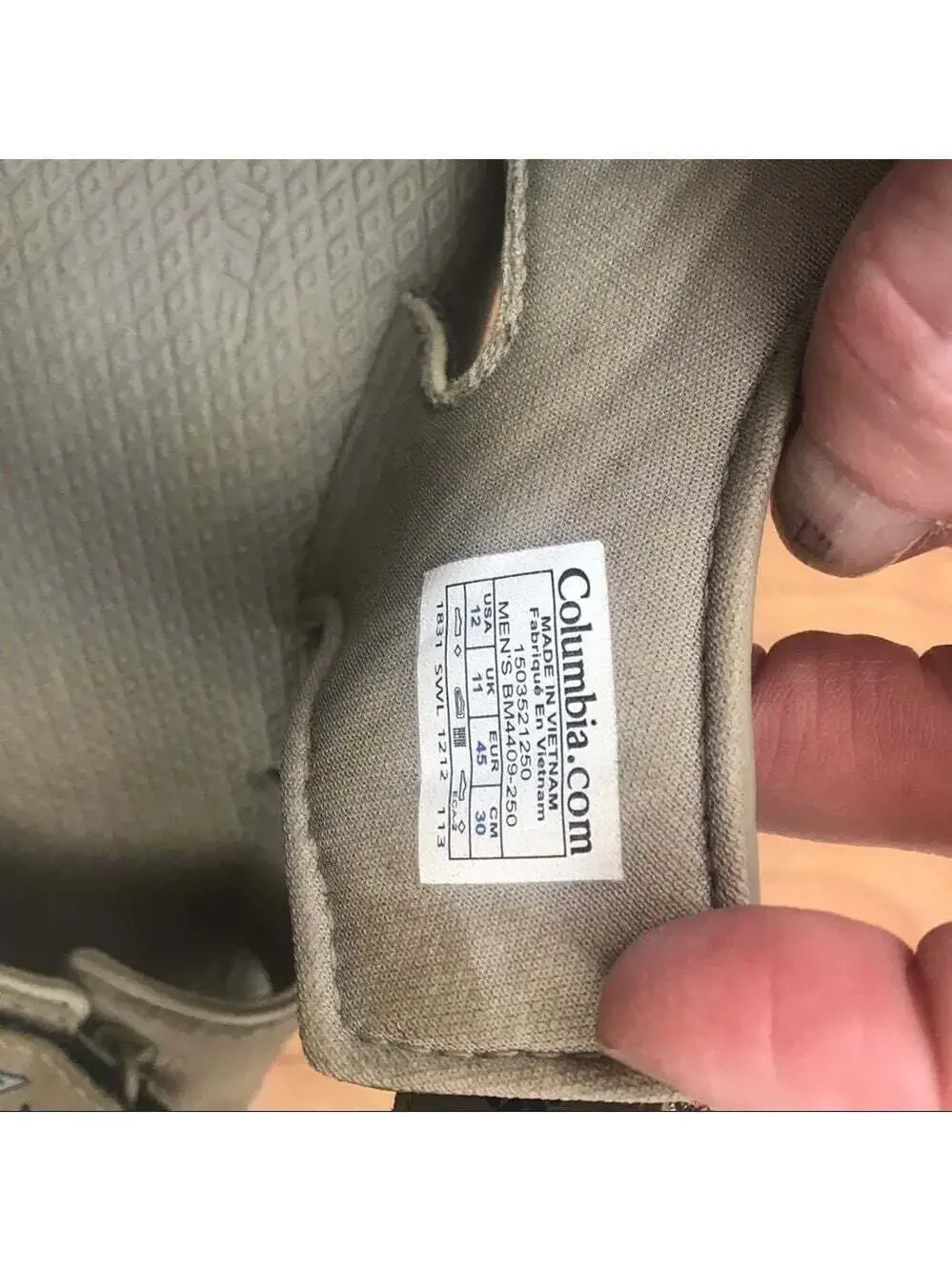 Columbia Men’s Techson PFG Velcro Beige Sandals